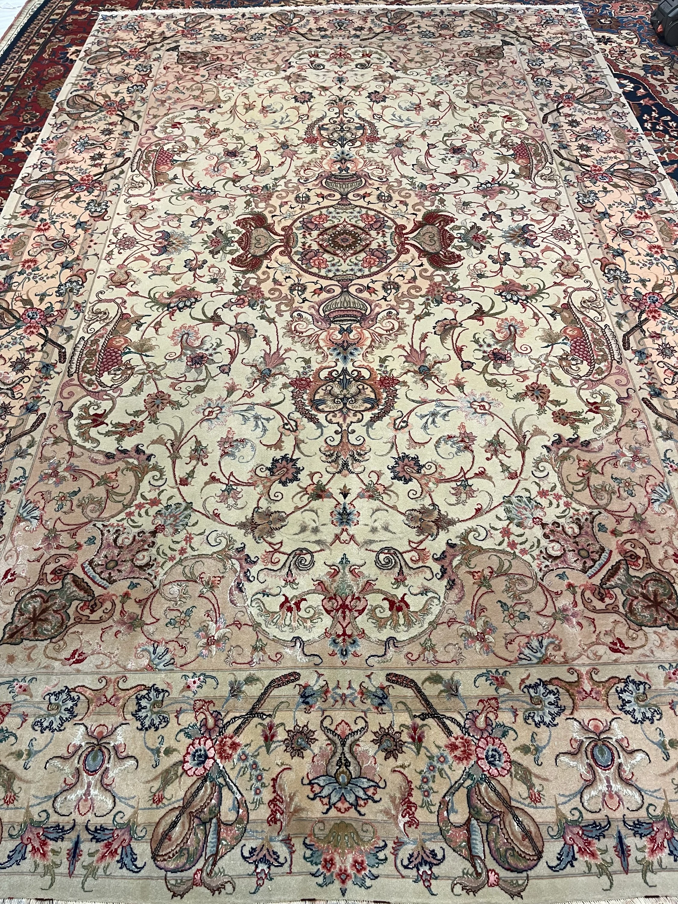 Persian Tabriz Silk and Wool - F-2058, Iran