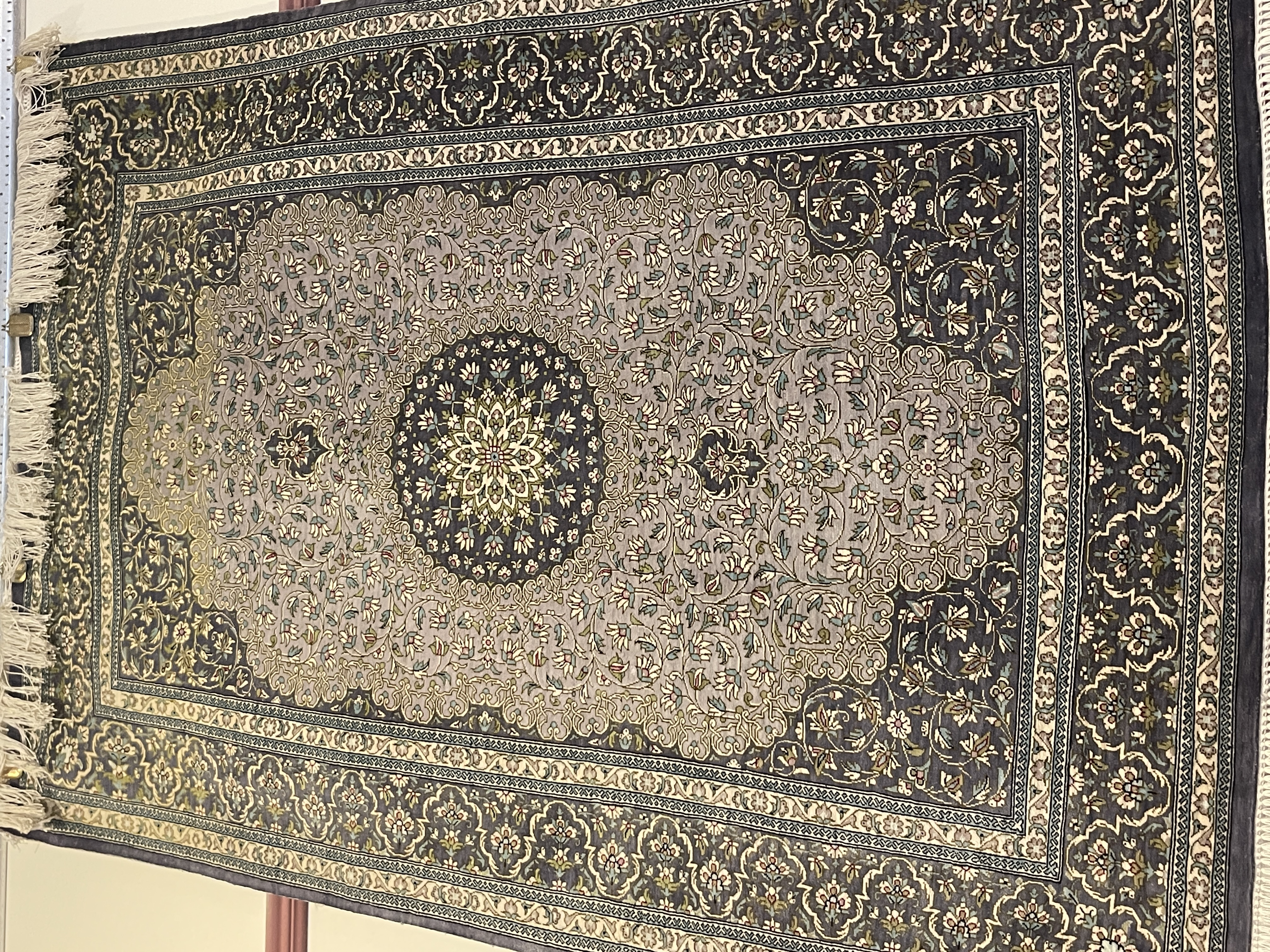 Persian Qum Silk Rug - F-251, Iran