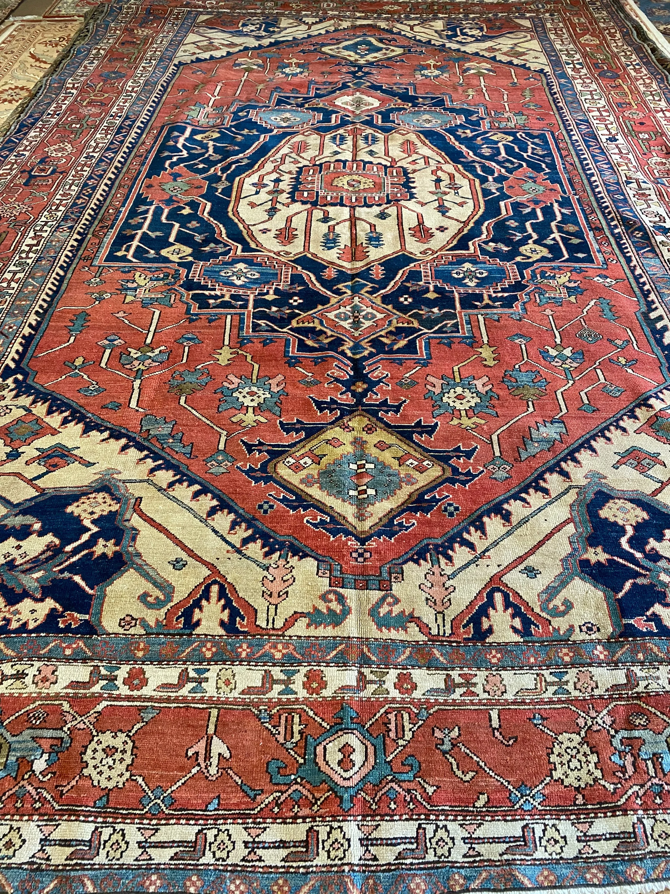 Antigue Heriz Serapi - F-717, Iran