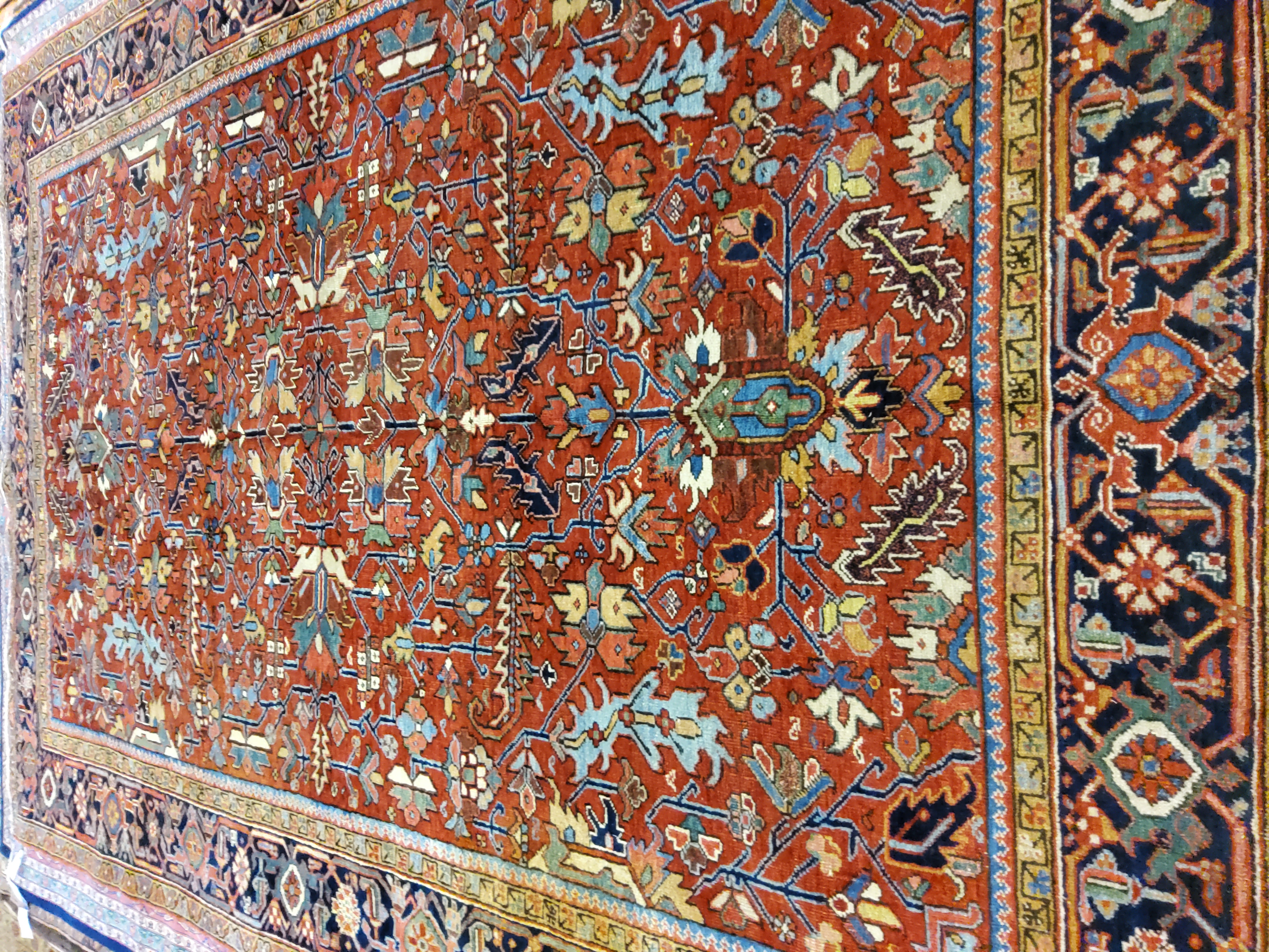 Antique Persian Heriz - F-391, Iran
