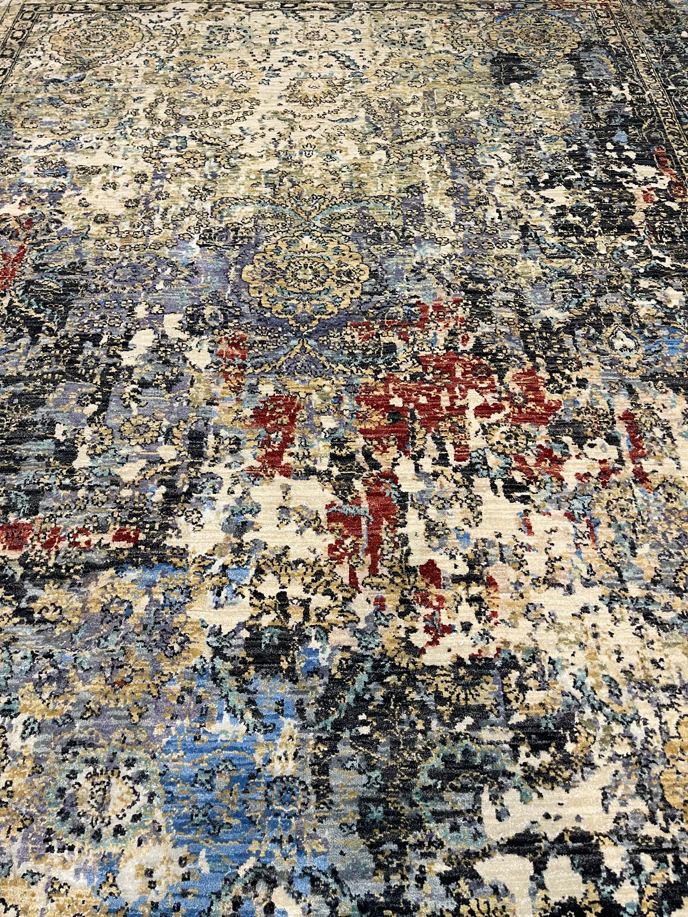 Modern Multicolor Rug - F-2036, Afghanistan rug, 8' x 10' - photo 2
